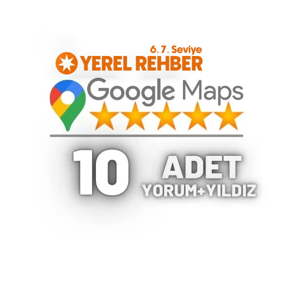 Google Haritalar 10 Yerel Rehber Yorum Satın Al