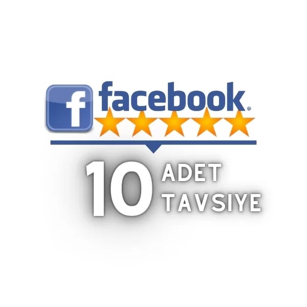 Facebook 10 Adet Değerlendirme Satın Al