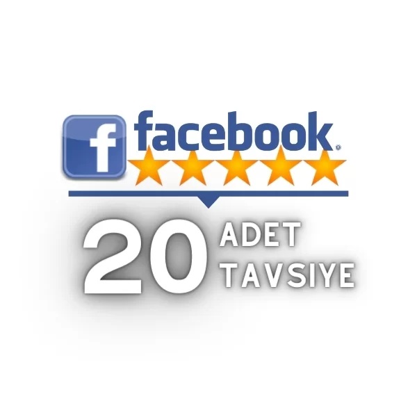 Facebook 20 Adet Değerlendirme Satın Al